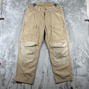 Kitanica All Season Tactical Pants Mens XL Tan Ripstop Cargo Made in USA ASP